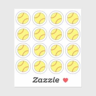 Softball Game Day Sports Erinnerung Bujo Planner Aufkleber