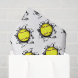 Softball-Geschenk Seidenpapier