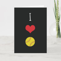 Softball Girls Karten Spielteam für Kinder für ihr