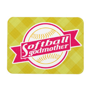 Softball Godmutter Magnet