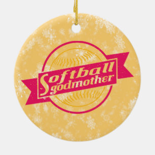 Softball Godmutter Xmas Dekoration
