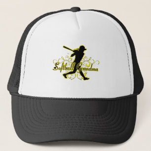 Softball-Großmutter (Silhouette) .png Truckerkappe