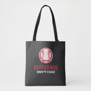 Softball - Hair für Fänger egal Tasche