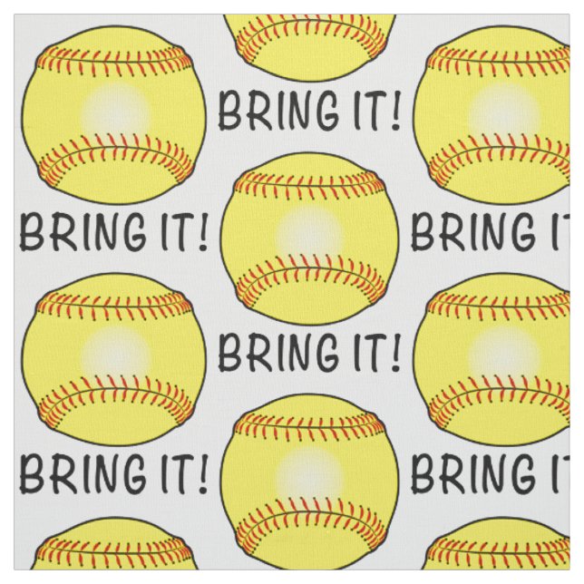 Softball: Holen Sie ihn Stoff (Muster)
