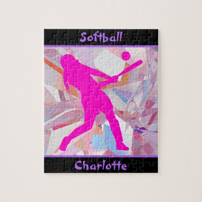 Softball Hologram zersplittert (Vertikal)