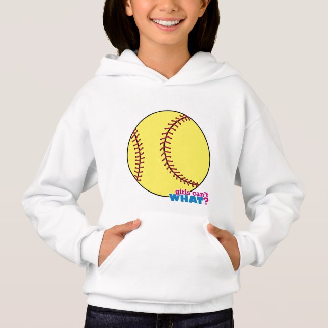 Softball Hoodie (Vorderseite)