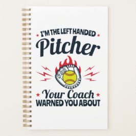 Softball I'm the Left Handed Pitcher Funny