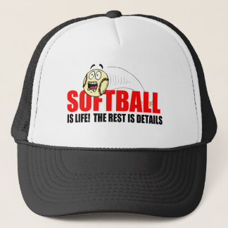 Softball ist Leben Truckerkappe