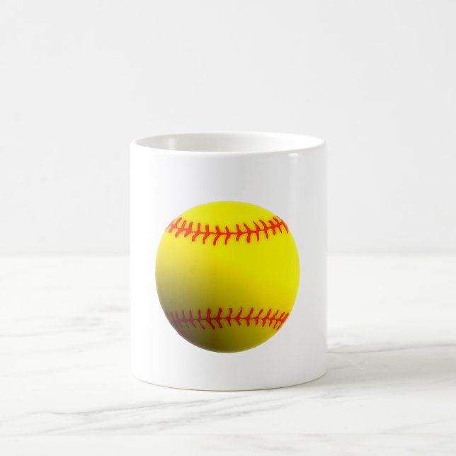 Softball Kaffeetasse (Mittel)
