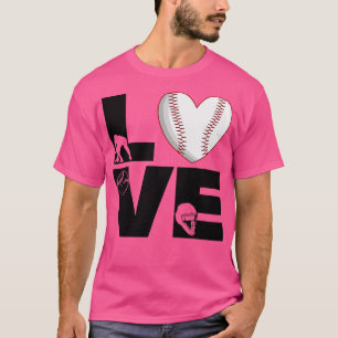 Softball LIEBE Funny 12 T-Shirt