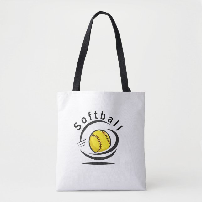 Softball Lover Tasche (Vorderseite)