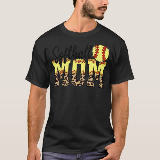 Softball Mama Der beste Muttertag T-Shirt