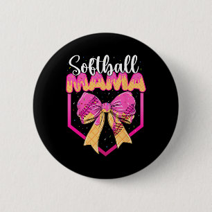 Softball-Mama-Drip-Eiscreme-Drip-Streusel-Mama-Bog Button
