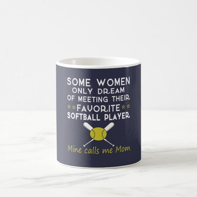 SOFTBALL-MAMA KAFFEETASSE (Mittel)