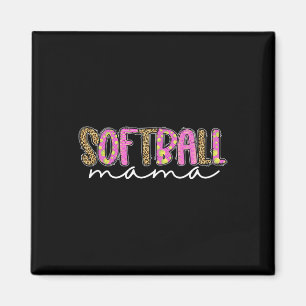 Softball Mama Mom Mutter Mädchen Fastpitch Magnet