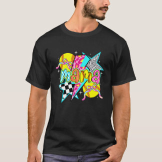 Softball Mama Preppy Softball Mom of A Softball Pl T-Shirt