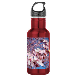 Softball-Mama-Rosa-Baum-Blüten Trinkflasche
