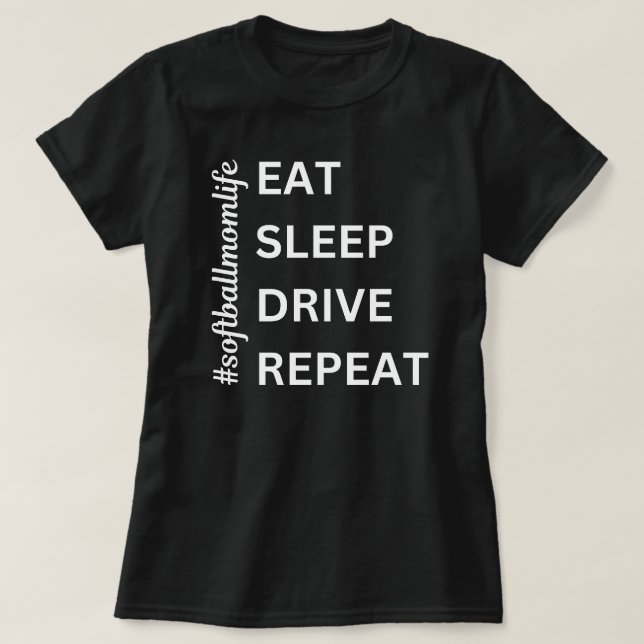 Softball-Mama | Softball Mama | Game Day T-Shirt (Design vorne)