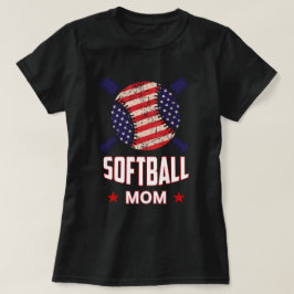Softball-Mama - Zitat | Softball-Sprichwort T-Shirt