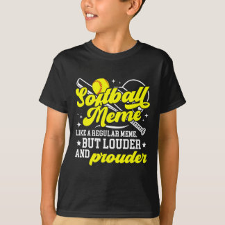 Softball Meme Definition Meme Of A Softball Player T-Shirt