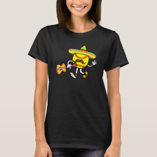 Softball-Mexikanische-Gitarre-Mütze-Cinco-De-Mayo T-Shirt