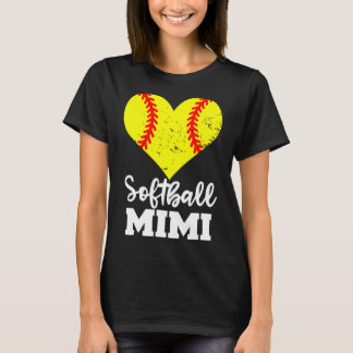 Softball Mimi Lustige Softball-Spielerin Mimi T-Shirt