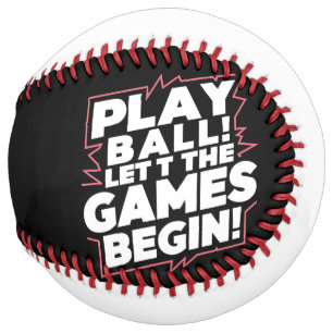 Softball Œuvre d'art de citation de sports de balle de jeu