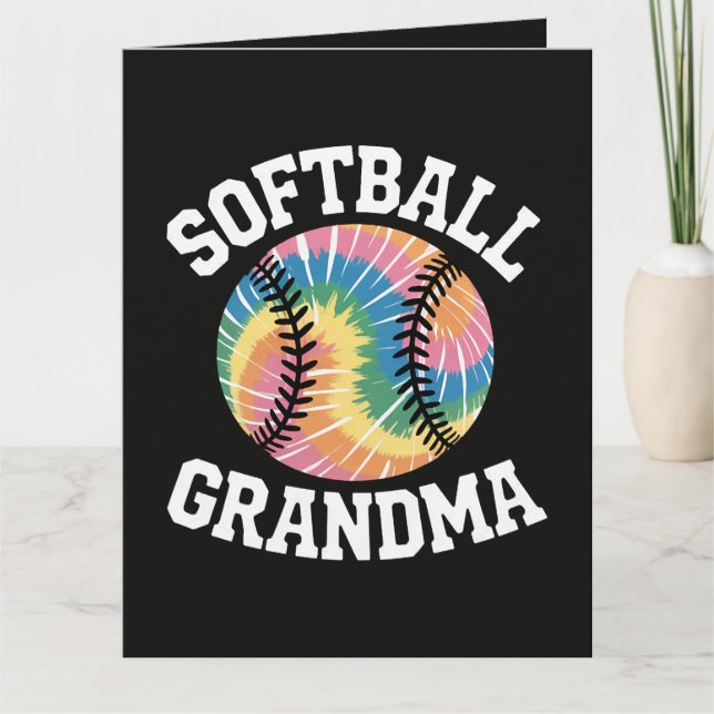 Softball-Oma Karte (Vorderseite)