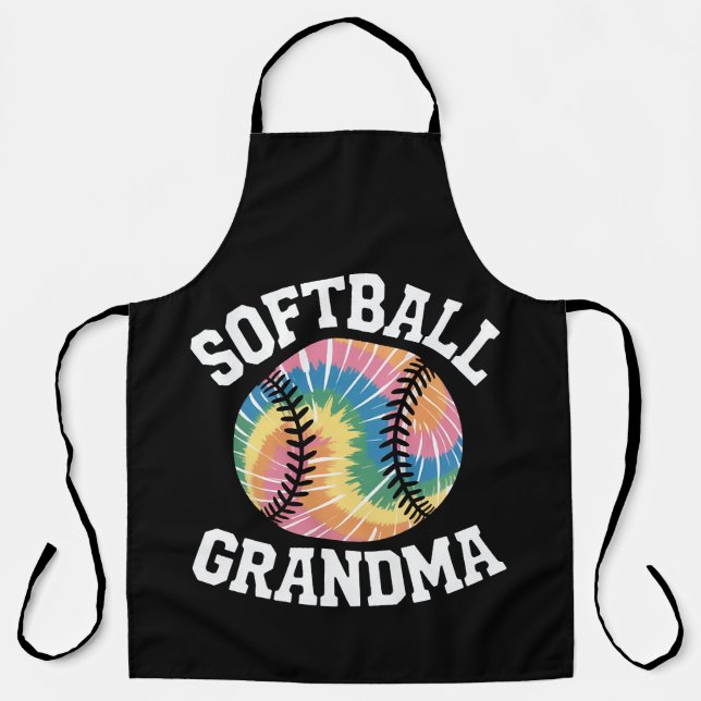 Softball-Oma Schürze (Vorderseite)
