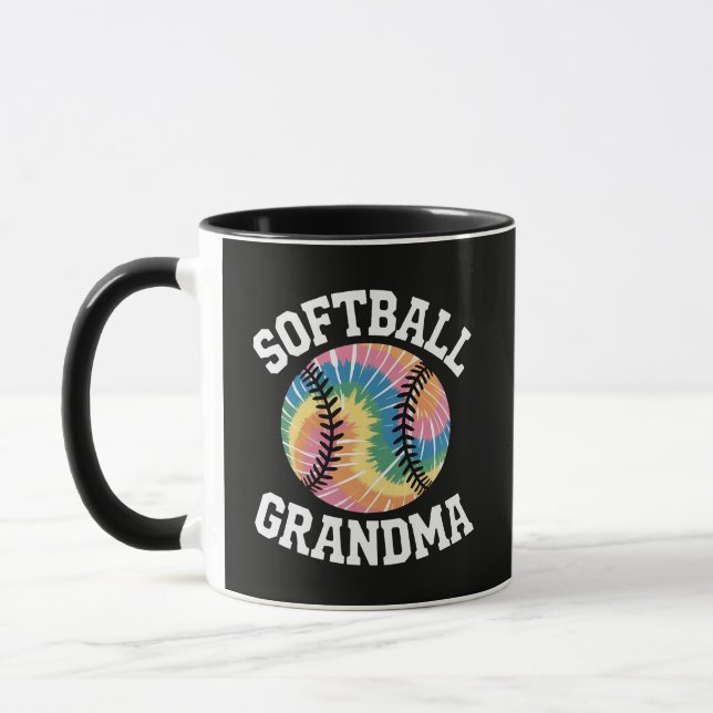 Softball-Oma Tasse (Links)