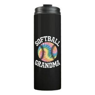 Softball-Oma Thermosbecher