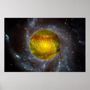 Softball personnalisable dans l'espace Poster Gala