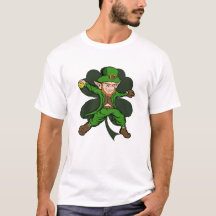 Softball Pitcher Leprechaun St. Patricks Day