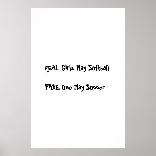 Softball Poster (Vorne)