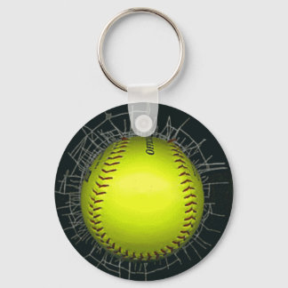 Softball-Schlüsselanhänger Schlüsselanhänger
