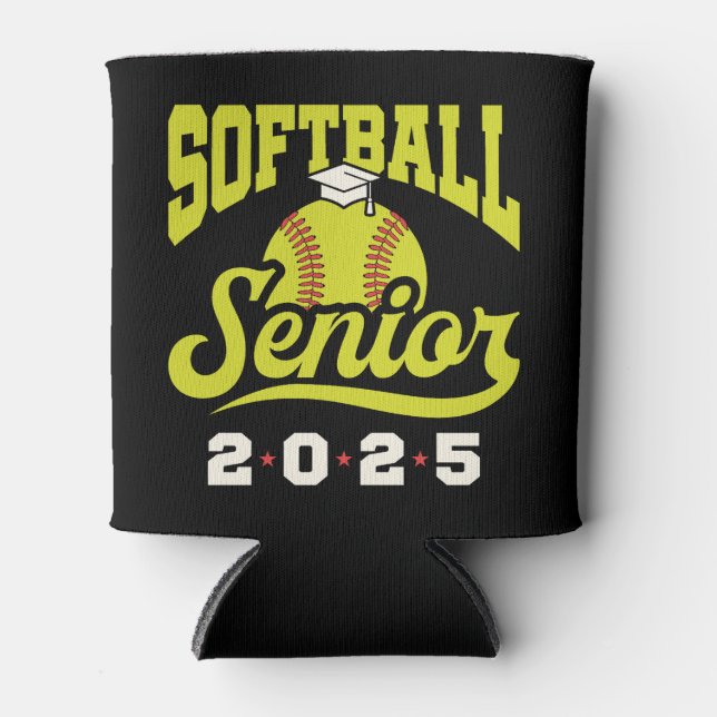 Softball Senior Class 2025 Dosenkühler (Vorderseite)