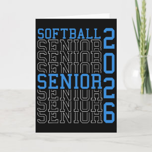 Softball Senior Night Softball Senior 2026 Absolve Karte