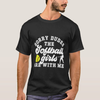 Softball Softball-Bruder eines Softball-Spielers T-Shirt