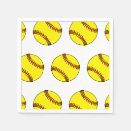 Softball-Sport Serviette