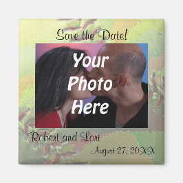 Softball Sports Wedding Theme Foto Save the Date! Magnet