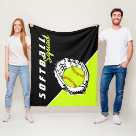 Softball Squad Fleecedecke