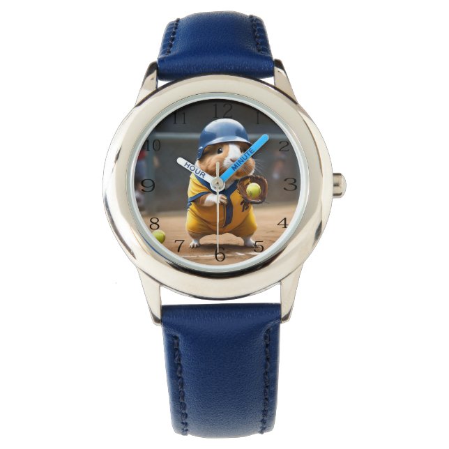 Softball Superstar: Das große Spiel der Guinea, Armbanduhr (Vorderseite)