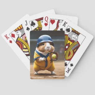 Softball-Superstar: Das große Spiel des Meerschwei Spielkarten