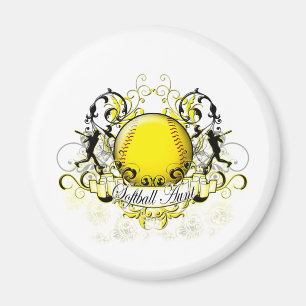 Softball-Tante Magnet