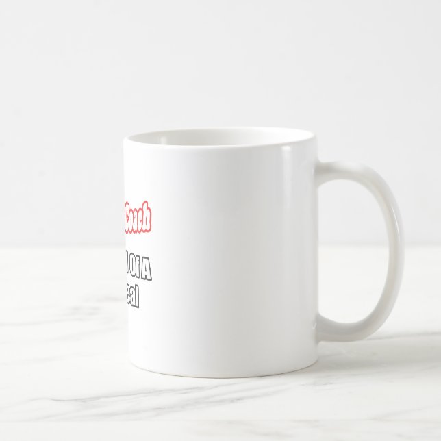 Softball-Trainer...Big Deal Kaffeetasse (Rechts)