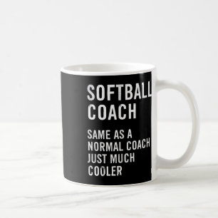 Softball-Trainer-Definition Lustig Kaffeetasse