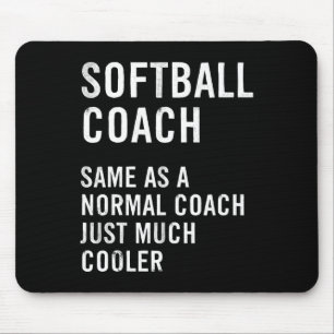 Softball-Trainer-Definition Lustig  Mousepad