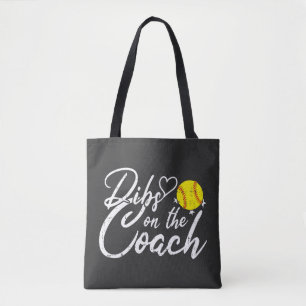 Softball-Trainer-Ehefrau Dibs auf den Trainer Tasche
