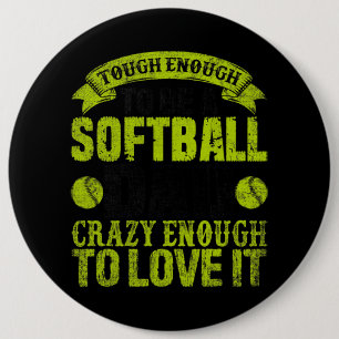Softball Vater Quote Catcher Pitcher Pater Sports  Button