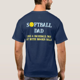 Softball-Vater-Shirt T-Shirt